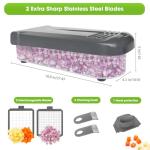 LHS 4-in-1 Food Chopper and Slicer