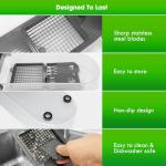 LHS 4-in-1 Food Chopper and Slicer