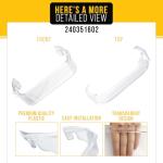 PartsBroz 240351602 Door Trash Bin for Frigidaire