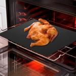 Air Fryer Liners Reusable for Breville Smart Oven Air Fryer Pro BOV900BSS, Liners for Bottom of Oven liners for Ninja Air Fryer Accessories, Non-Stick, Reusable Baking Mats, w/3x Liners + 3x Mesh