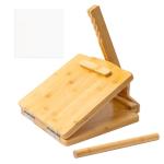 Upgrade Wooden Tortilla Press with Rolling Pin & Papers