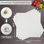 50 Pack Insulated Foil Sandwich Wrap Sheets