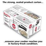 Hawkins Classic 3L Wide Aluminium Pressure Cooker