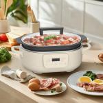 6 Quart 8-in-1 Multi-Cooker and Slow Cooker