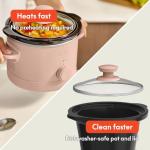 Bella 1.5 Qt Slow Cooker with Manual Control