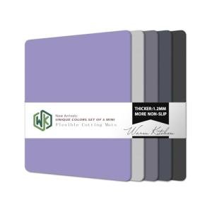 Set of 5 Flexible Non-Slip Cutting Boards