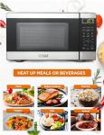 Commercial Chef 0.7 Cu. Ft. Stainless Steel Microwave