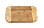 Bamboo Two-Tone Cutting and Serving Board, Medium