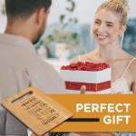 Bamboo Cutting Board: Cheers to a Happy Marriage