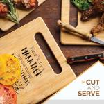 Bamboo Cutting Board: Cheers to a Happy Marriage