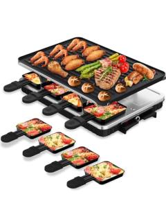 HBN Electric Raclette Grill and BBQ Table