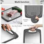 Stainless Steel Cutting Board with Juice Groove