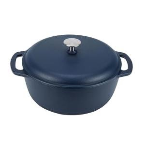 Amazon Basics Enameled Cast Iron Dutch Oven, 6-Quart
