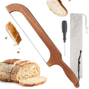 QikFas 15.7'' Serrated Sourdough Bread Knife