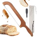 QikFas 15.7'' Serrated Sourdough Bread Knife