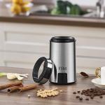 Electric Coffee and Spice Grinder with Safety Lock
