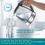 AZEUS Fast Boil 1.8L Electric Water Kettle