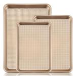 Vinino Set of 3 Non-Stick Baking Sheets