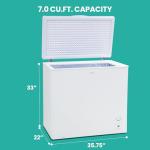 Koolatron 7.0 Cu. Ft. Chest Freezer - White