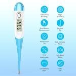 Fast Reading Thermometer for All Ages with LCD Display