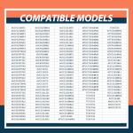 4 Pack Charcoal Air Filters for Trash Compactors