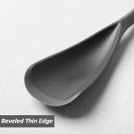 Durable Black Silicone Spatula Spoon Set
