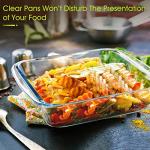 NutriUps 1.7QT Square Glass Baking Pan