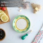 Ceramic Garlic Grater Set - 4 Handmade Plates