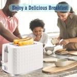 Seydere 2-Slice Wide Slot Toaster with Functions