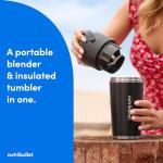NutriBullet Cordless Flip Portable Blender with Cup