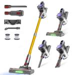 MONSGA Cordless Stick Vacuum Cleaner with Dock