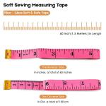 iBayam 2 Pack 60-Inch Measuring Tapes for Crafts