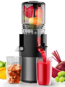 High Yield Cold Press Juicer with Wide Feed Chute