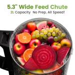 High Yield Cold Press Juicer with Wide Feed Chute