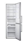 Summit 24" Bottom Freezer Refrigerator with LED Lighting