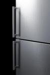 Summit 24" Bottom Freezer Refrigerator with LED Lighting