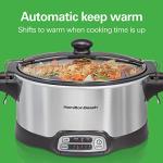 Hamilton Beach 6-Quart Programmable Slow Cooker