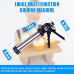 Large Churro Maker with Accessories and Molds