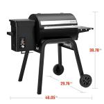 Zelos-450 Smart WiFi Wood Pellet Smoker Grill