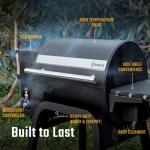 Zelos-450 Smart WiFi Wood Pellet Smoker Grill