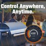 Zelos-450 Smart WiFi Wood Pellet Smoker Grill