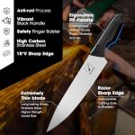 Imarku 14-Piece Stainless Steel Knife Set