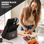 Imarku 14-Piece Stainless Steel Knife Set