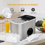 Countertop Ice Maker - 38lbs Daily, Fast & Self-Cleaning