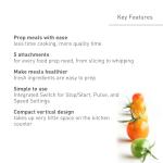 Panasonic 10-Cup Food Processor with 5 Attachments