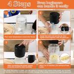 IFOLO One-Touch Electric Butter Churner 34oz