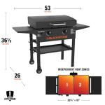 Blackstone 28" Omnivore Griddle Bundle with Spatulas