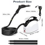 Powerful Steam Cleaner with 21 Accessories and 1.08L Tank