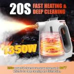 Handheld Heavy Duty Steam Cleaner with Accessories