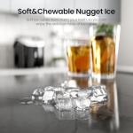 AGLUCKY Portable Nugget Ice Maker for Home